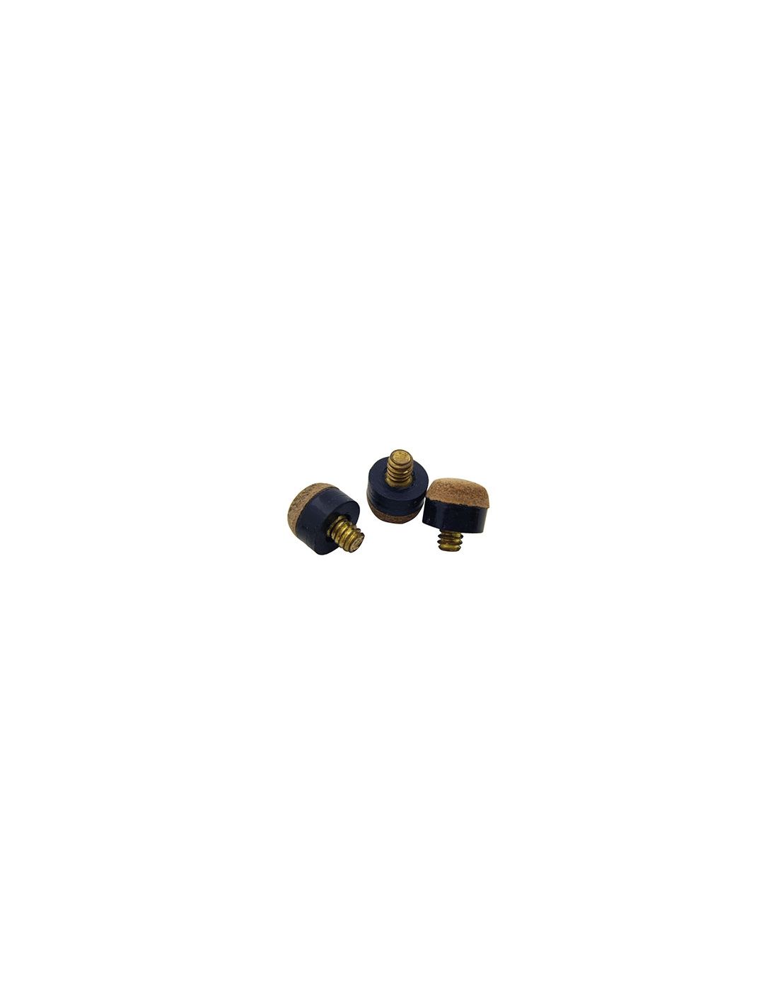 Biliardo lazdos antgalis įsukamas, metalinis sriegis, 12mm