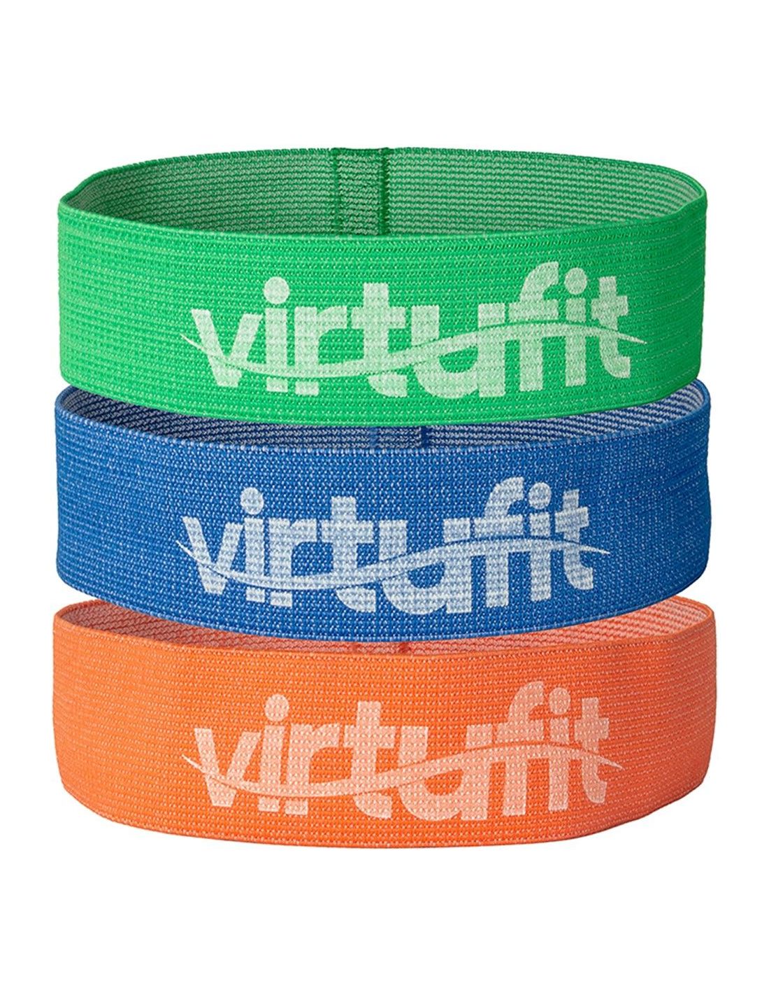 Tekstilinių pasipriešinimo gumų-kilpų komplektas VIRTUFIT (3 vnt)