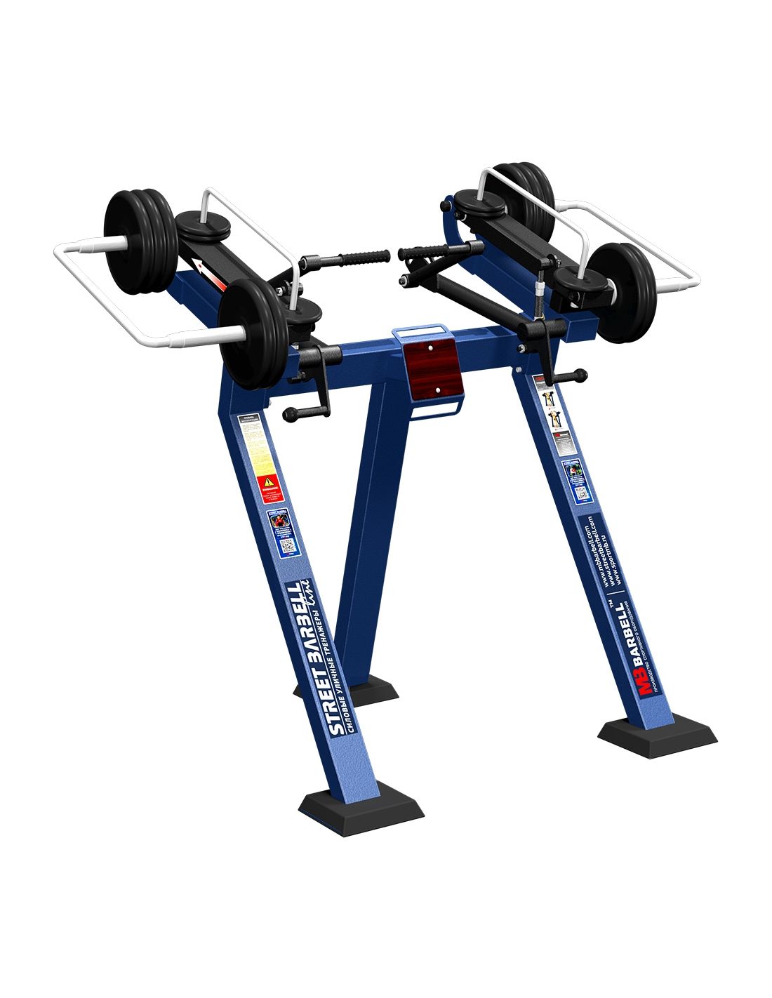 Streetbarbell MB 7.42 - Tricepsas stovint su svorių bloku