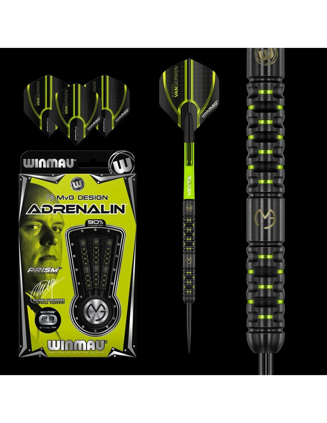 Winmau strėlytės "MVG ADRENALIN"