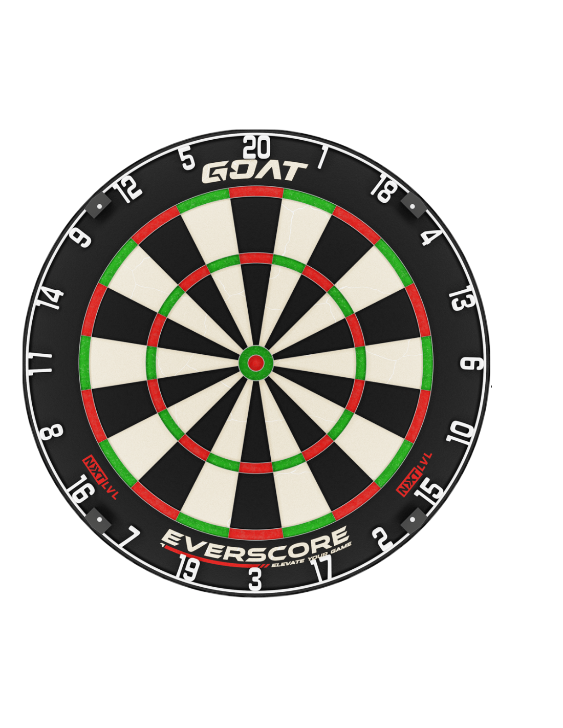 GOAT smiginio taikinys "Everscore NXT LVL - Professional Dartboard"