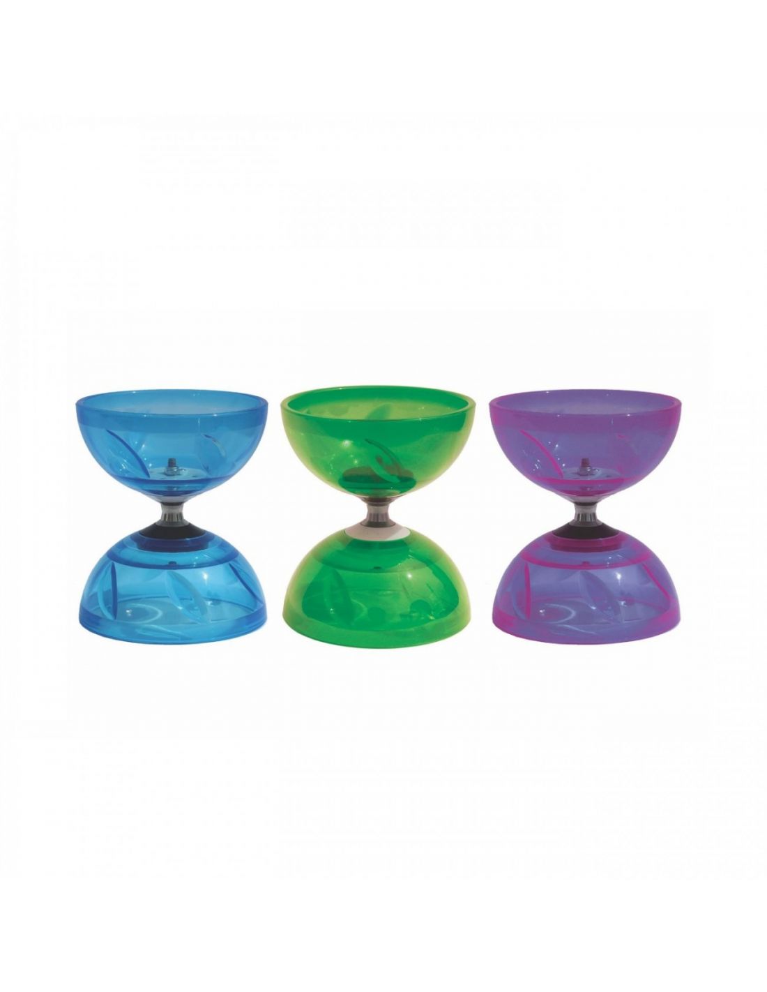 Žongliravimo žaidimas DIABOLO su guoliais (130mm)