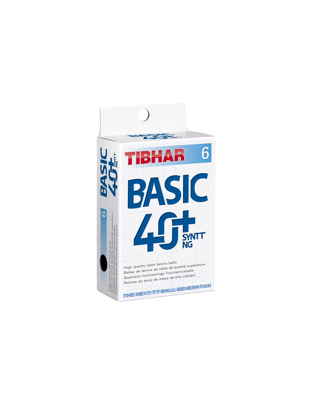 Stalo teniso kamuoliukai BASIC 40+ SYNTT NG (6 vnt.)