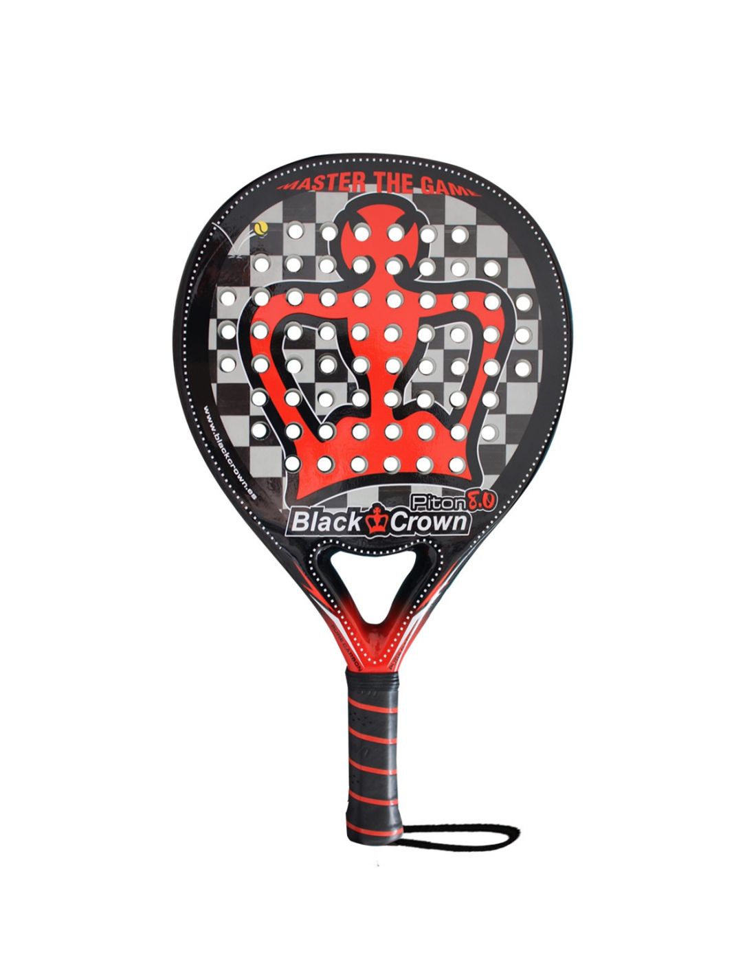 Padelio raketė BlackCrown Piton 8.0