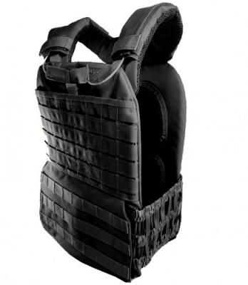 Pasunkinta taktinė liemenė STRONGMAN 18kg Black