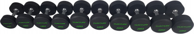 Hantelių komplektas TUNTURI PU 14-32 KG