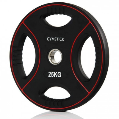 PU svarmenys GYMSTICK 1,25-25kg (Svoris: 25 kg)