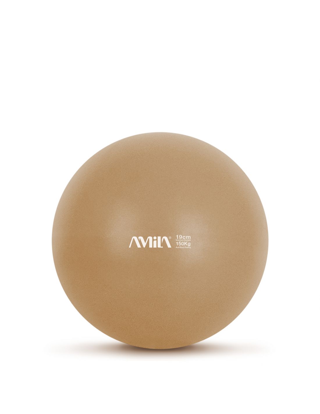 Pilatės kamuolys AMILA "Pilates Ball 19cm Gold"