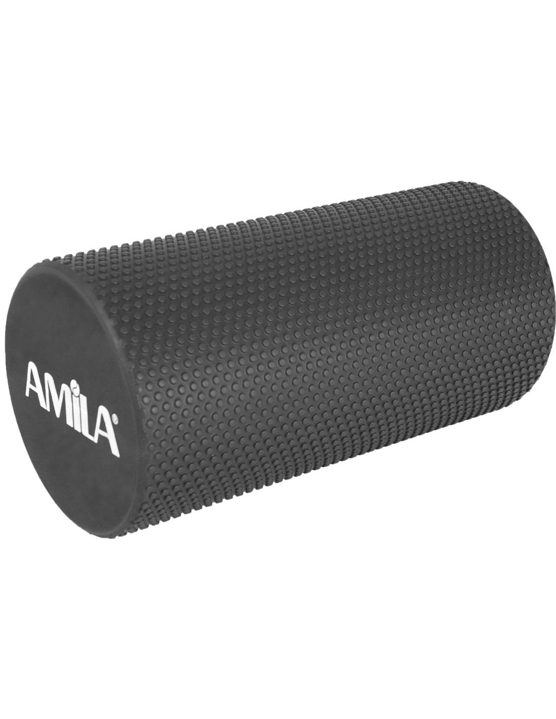 Volas mankštai AMILA "Foam Roller PRO Φ15x30cm Black"