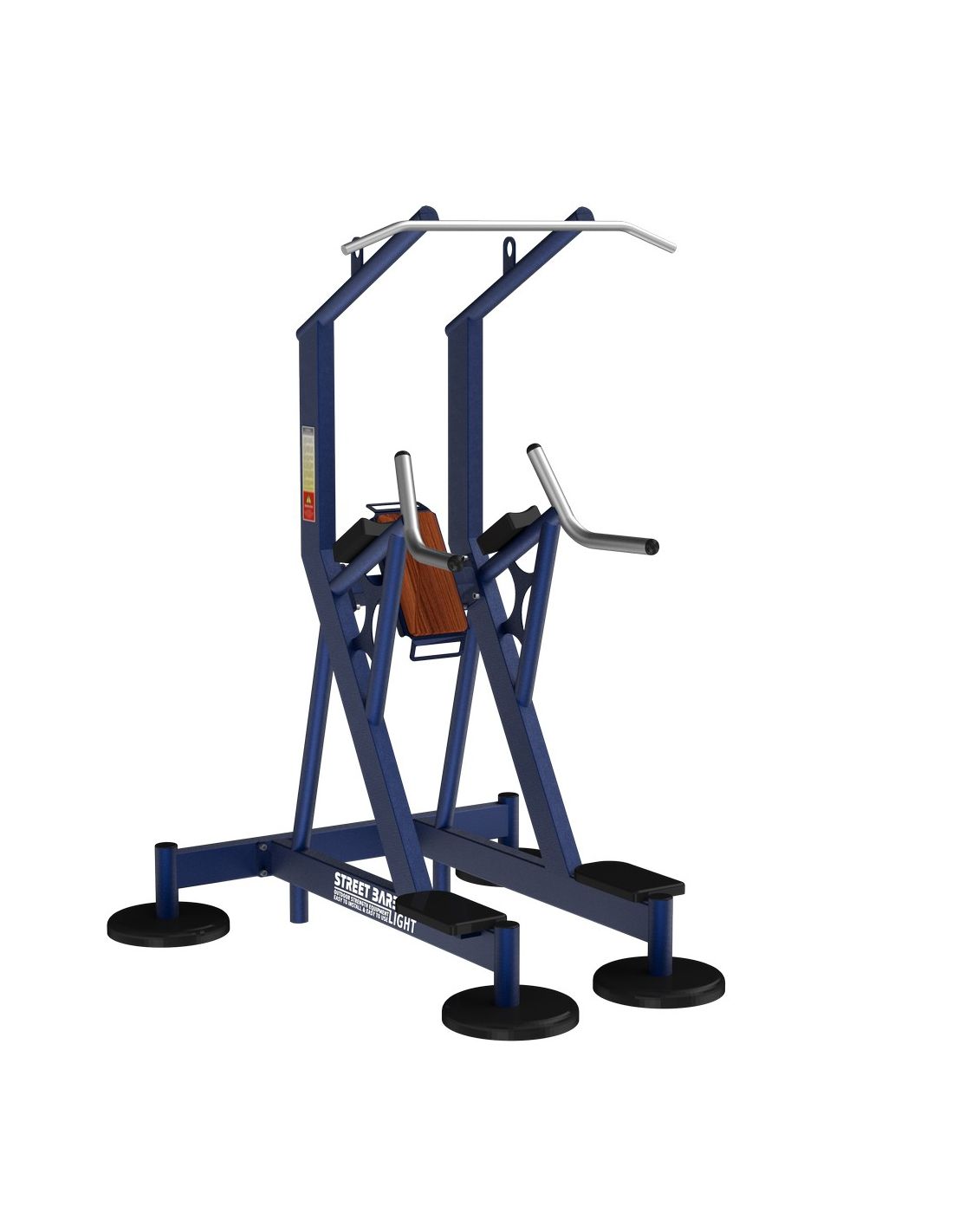 Streetbarbell MB 7.61 - Lygiagretės su skersiniu