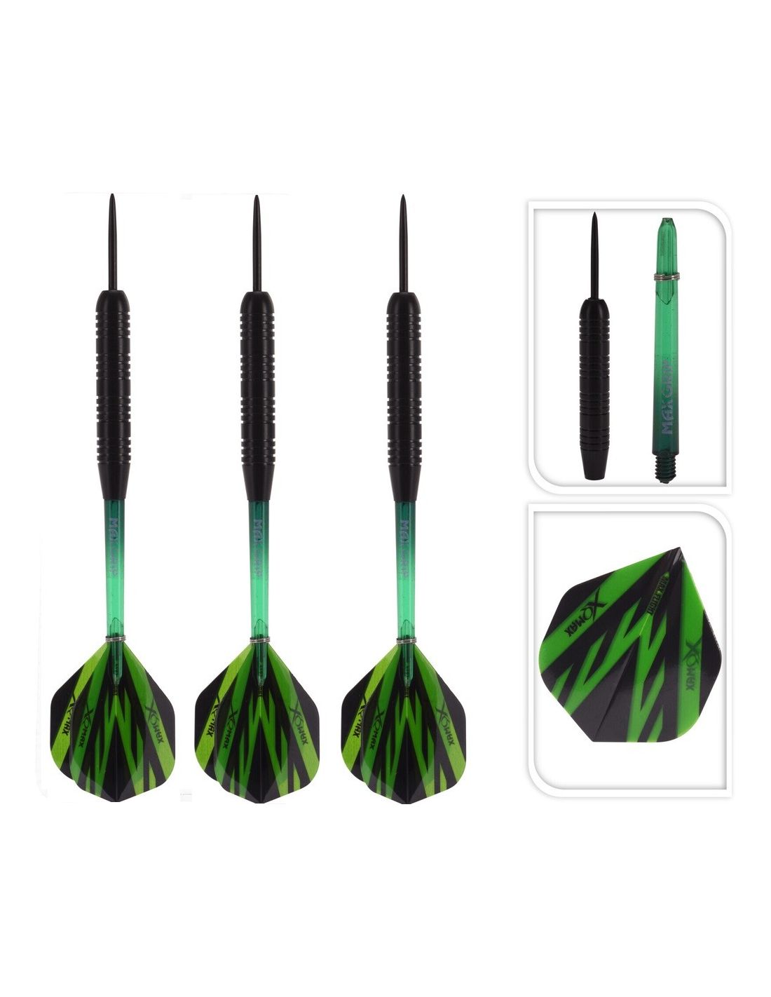 Strėlyčių rinkinys XQmax STEEL DARTS (23g)
