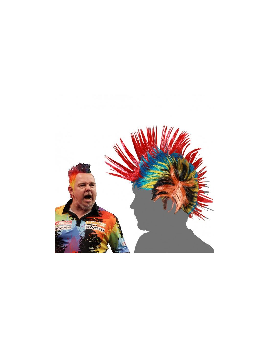 Peter Wright Snakebite perukas