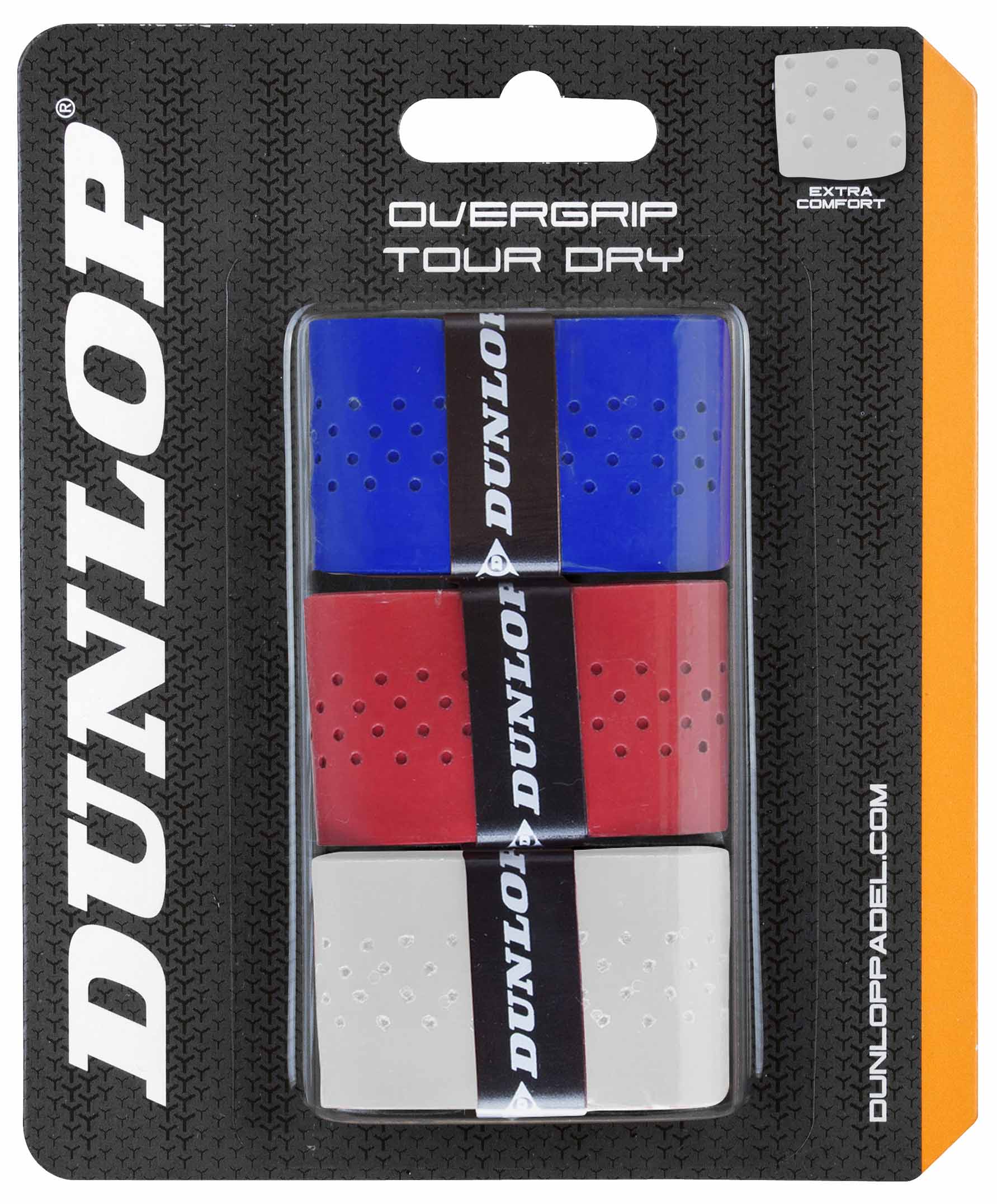 Padel raketės apvija overgrip Dunlop TOUR DRY