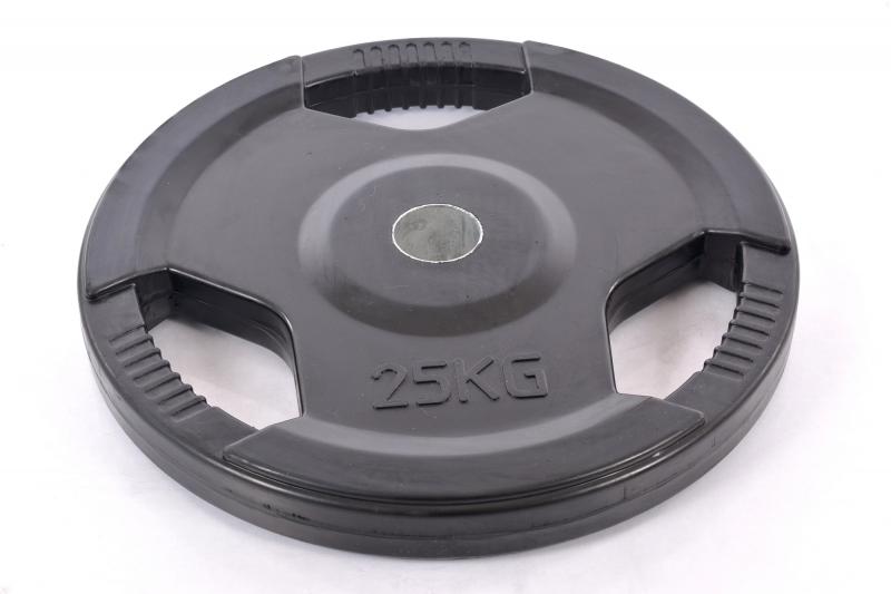 Svoris gumuotas olimpinis 25kg (50mm)