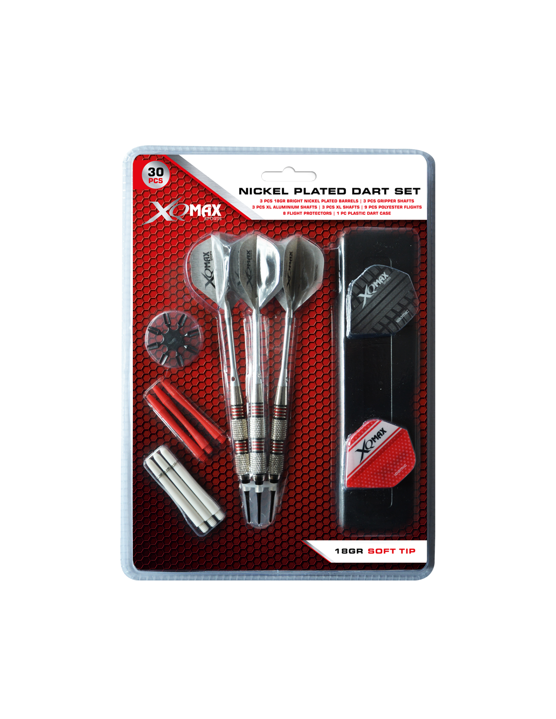 Xqmax stėlyčių rinkinys 18g Soft-tip