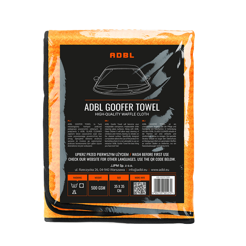 ADBL Stiklų Valymo Šluostė "Goofer Towel" 500 gsm