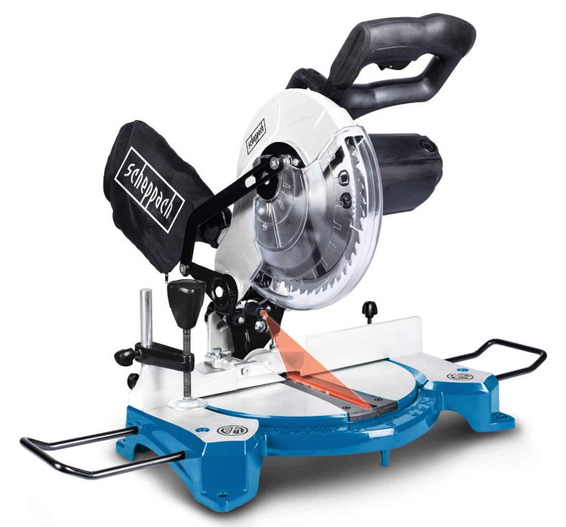 Skersinio pjovimo staklės HM80L, Scheppach
