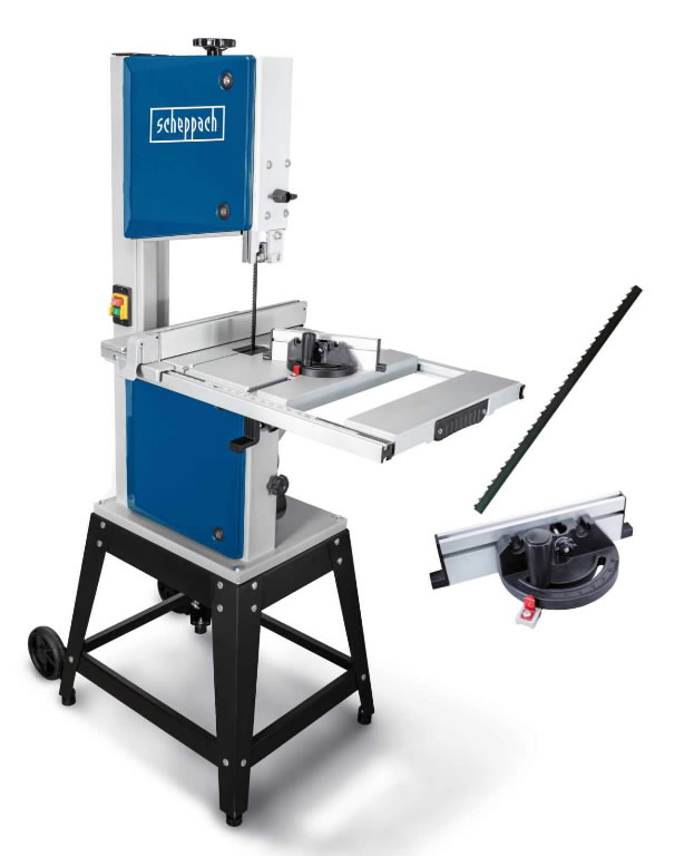 Juostinės pjovimo staklės HBS400 750W 170 mm 230V, Scheppach