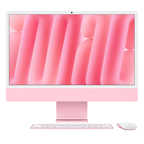 iMac 24” (2024) 4.5K stacionarus kompiuteris + klaviatūra ir pelė
