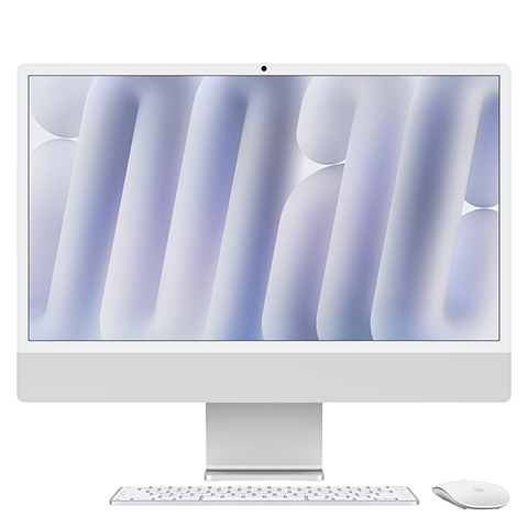 iMac 24” (2024) 4.5K Retina stacionarus kompiuteris + klaviatūra ir pelė