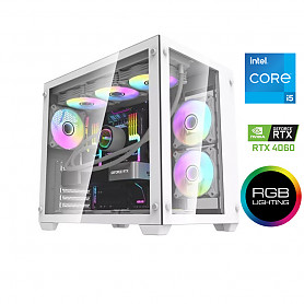 Core i5-14400F 16GB 512GB SSD 1TB HDD RTX 4060 8GB NoOS Stacionarus kompiuteris