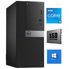 OPTIPLEX 7040 MT i5-6400 4GB 120GB SSD Windows 10 Professional Stacionarus kompiuteris