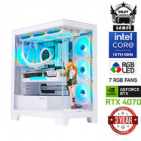 Core i7-14700F 64GB 512GB SSD 1TB HDD RTX 4070 12GB NoOS Stacionarus kompiuteris