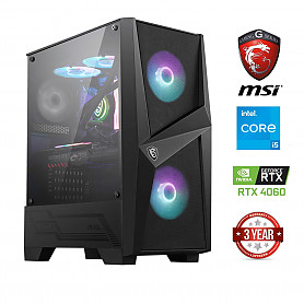 Core i5-12400F 16GB 512GB SSD RTX 4060 NoOs Stacionarus kompiuteris