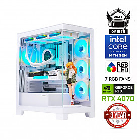 Core i7-14700F 32GB 1TB SSD RTX 4070 12GB NoOS Stacionarus kompiuteris