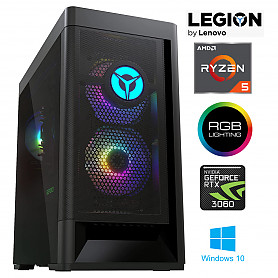 Legion T5 MT Ryzen 5 5600G 16GB 1TB SSD RTX 3060 12GB Windows 10 Stacionarus kompiuteris