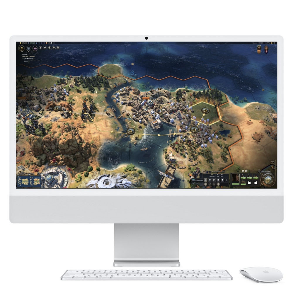 iMac 24" 4.5K Retina M4 10C CPU, 10C GPU konfigūruojamas (pagal užsakymą) - imacm4cto10c