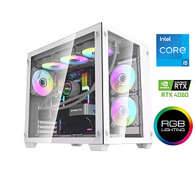 Core i5-14400F 16GB 512GB SSD 2TB HDD RTX 4060 8GB Windows 11 Stacionarus kompiuteris