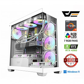 Ryzen 7 7800X3D 16GB 512GB SSD RTX 4060 Windows 11 Stacionarus kompiuteris