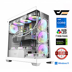 Core i7-12700F 16GB 256GB SSD 1TB HDD RTX 4060 Ti 8GB Windows 11 Stacionarus kompiuteris