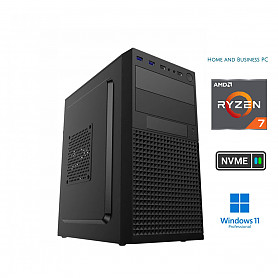 Ryzen 7 5700G 16GB 1TB SSD Windows 11 Pro Stacionarus kompiuteris
