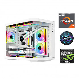 Ryzen 7 8700F 32GB 512GB SSD RTX 4060 Windows 11 Stacionarus kompiuteris