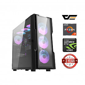 Ryzen 7 5800X 16GB 1TB SSD RTX 4060 Windows 11 Stacionarus kompiuteris