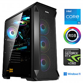 Core i5-12400F 16GB 512GB SSD 1TB HDD RTX 4060 Windows 11 Stacionarus kompiuteris