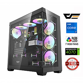 i7-12700F 8GB 256GB SSD RTX 4070 12GB NoOs Stacionarus kompiuteris