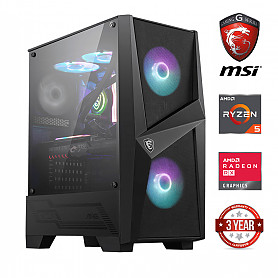 Ryzen 5 5600G 16GB 1TB SSD 1TB HDD RX580 8GB NoOs Stacionarus kompiuteris