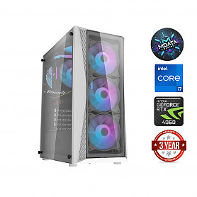 i7-12700KF 32GB 1TB SSD RTX 4060 Windows 11 White Stacionarus kompiuteris