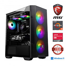 Ryzen 5 5600G 32GB 1TB SSD RX580 8GB Windows 11 Stacionarus kompiuteris