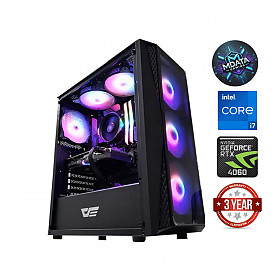 i7-12700KF 16GB 4TB SSD 1TB HDD RTX 4060 Windows 11 Stacionarus kompiuteris
