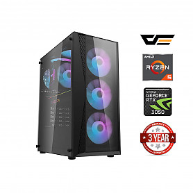 Ryzen 5 5600X 16GB 1TB SSD RTX 3050 Windows 11 Pro Stacionarus kompiuteris