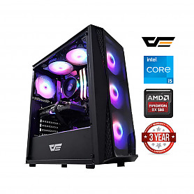 Core i5-12400f 16GB 1TB SSD RX 580 NoOS Stacionarus kompiuteris