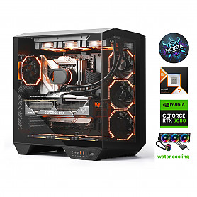 HydroX PRO Ryzen 7 9800X3D 64GB 1TB SSD RTX 5080 NoOS Stacionarus kompiuteris