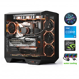 HydroX i5-14600K 64GB 4TB SSD 1TB HDD RTX 4060Ti Windows 11 Stacionarus kompiuteris