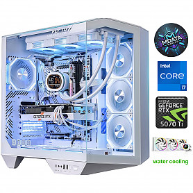 ArcticX Pro i7-14700K 32GB 2TB SSD 1TB HDD RTX 5070Ti Windows 11 Stacionarus kompiuteris
