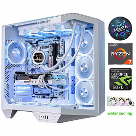 ArcticX Pro Ryzen 7 7800X3D 64GB 512GB SSD RTX 5070Ti NoOS Stacionarus kompiuteris
