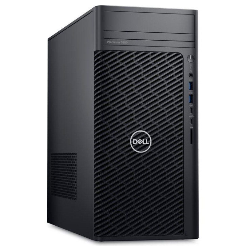 PC, DELL, Precision, 3680 Tower, Tower, CPU Core i7, i7-14700K, 3400 MHz, RAM 32GB, DDR5, 4400 MHz, SSD 1TB, Graphics card Inte